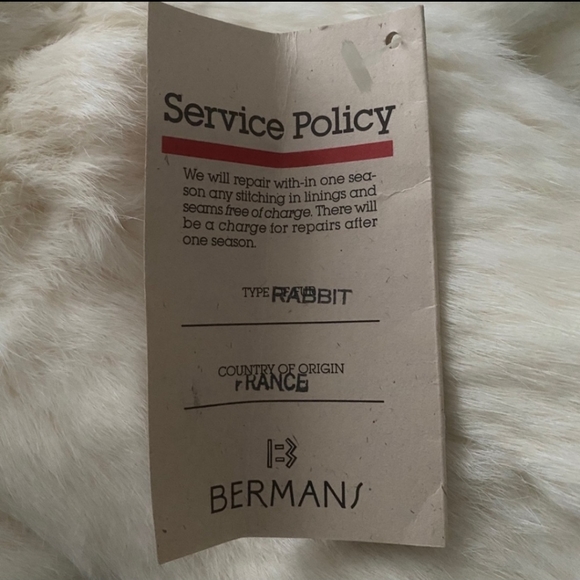 Gorgeous Rabbit Fur Jacket - Picture 6 of 6